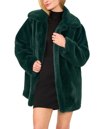 Ted Baker Aryana Faux Fur Coat In Green