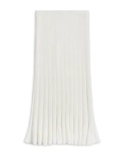 Theory Paneled Skirt In White