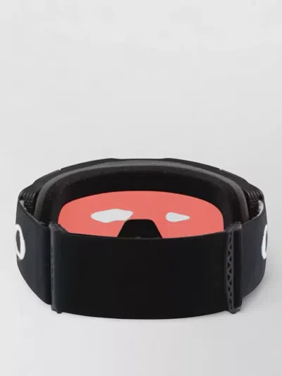 Oakley Stylish Sunglasses With Adjustable Strap And Wide Lens In Black