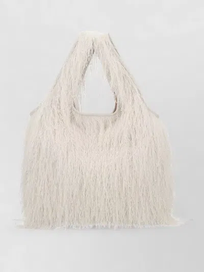 Dries Van Noten Women Large Tote Bag With Fringe