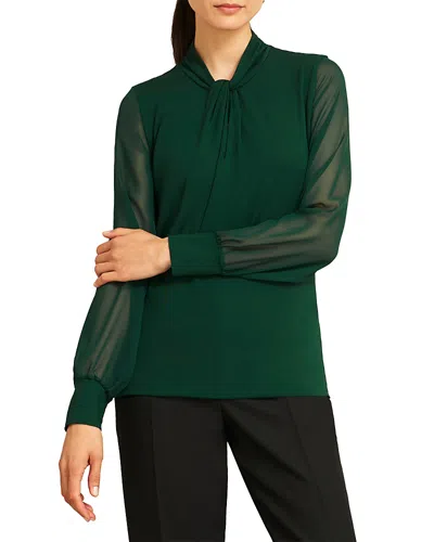 Hobbs London Ashley Top In Green