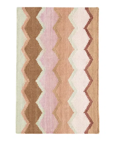 Dash & Albert By Annie Selke Dash Albert By Annie Selke Safety Net Wool Da1779 Area Rug, 8'0x10'0 In Brown