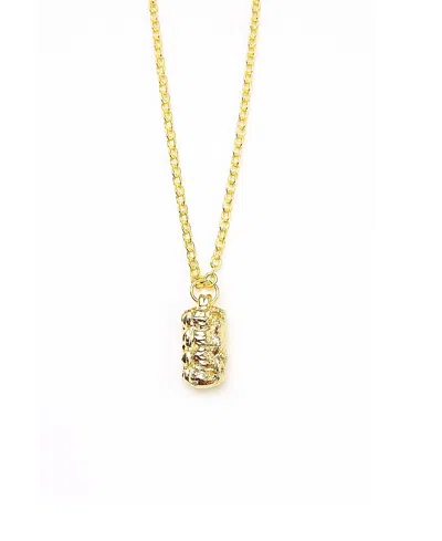 Cog Sinnet Necklace In Gold