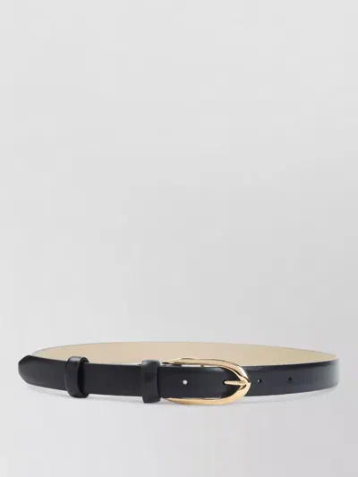 Givenchy Adjustable Belt Gold-tone Buckle In Black