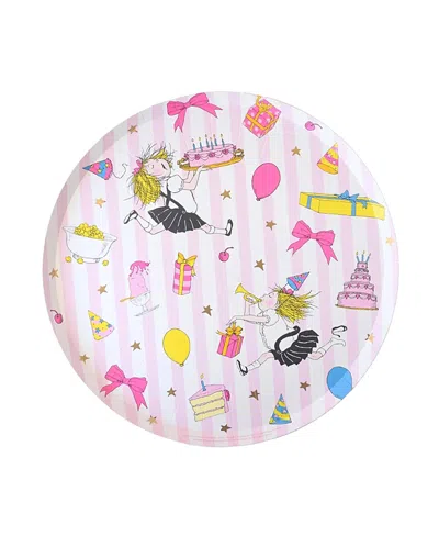 Jollity & Co Eloise At The Plaza Birthday Large Paper Plates, Set Of 8 In Multi