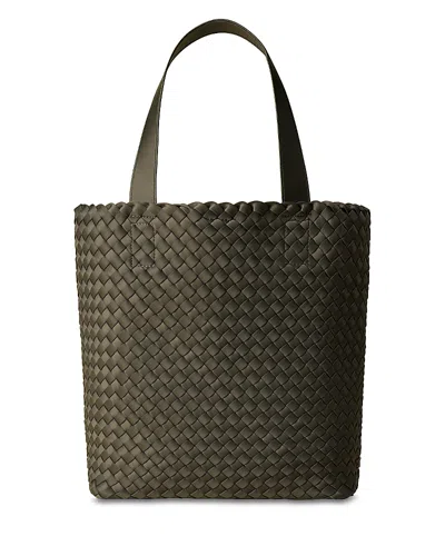 Naghedi Cosmo Large Woven Tote Bag In Green