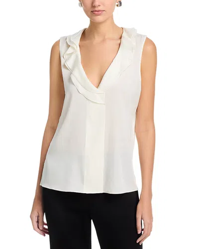 Kobi Halperin Kali Ruffled Top In White