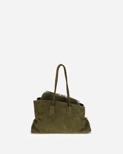 Attico La Passeggiata Shoulder Bag In Green