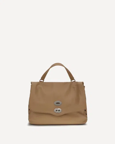 Zanellato Postina Daily Shoulder Bag In Brown