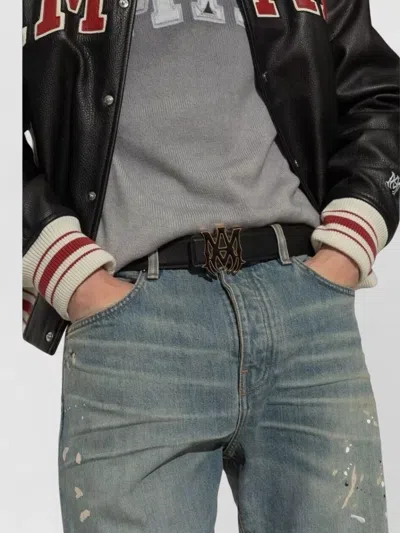 Amiri Core Logo Adjustable Belt In Black