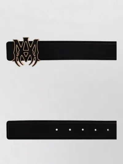 Amiri Core Logo Adjustable Belt In Black