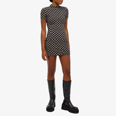 Misbhv Alphabet T-shirt In Black