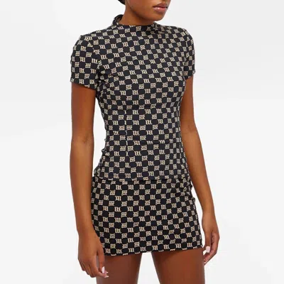 Misbhv Alphabet T-shirt In Black