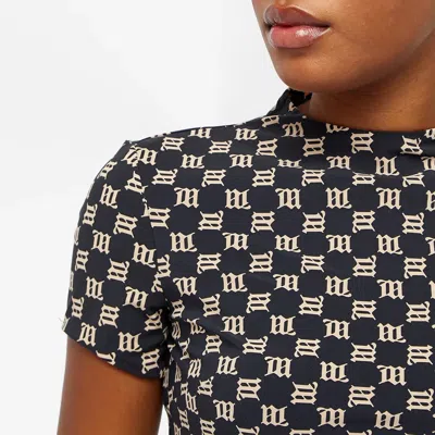 Misbhv Alphabet T-shirt In Black