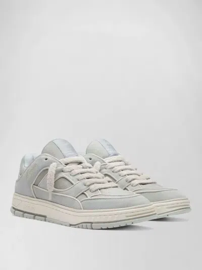 Axel Arigato Sneakers With Perforated Toe And Rubber Sole In Gray