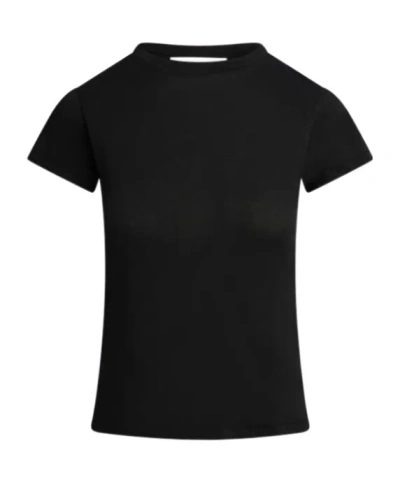 Aya Muse Crew Neck T-shirt In Black