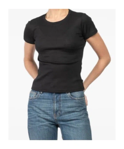 Aya Muse Crew Neck T-shirt In Black