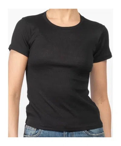 Aya Muse Crew Neck T-shirt In Black