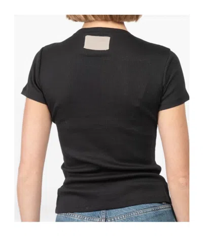 Aya Muse Crew Neck T-shirt In Black