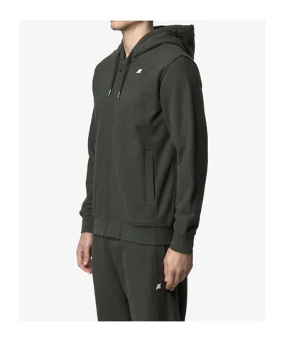 K-way Hooded Sweatshirt In Black