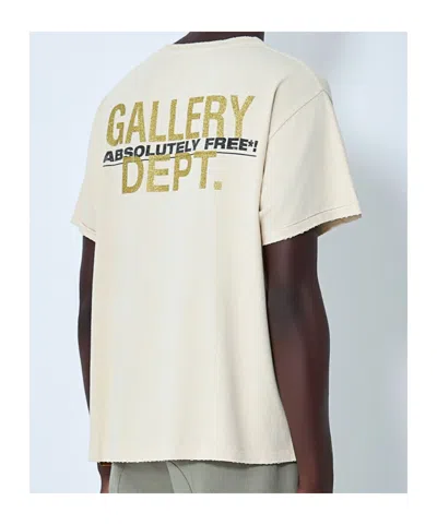 Gallery Dept. Free Archival White T-shirt In Neutral