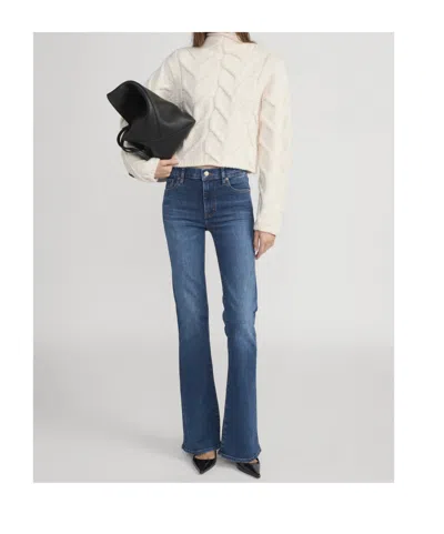 Frame Belt Loop Jeans In Blue