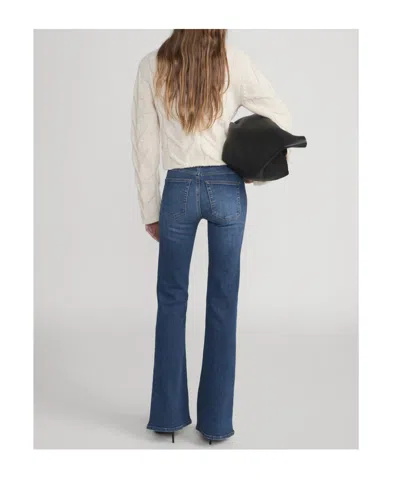 Frame Belt Loop Jeans In Blue