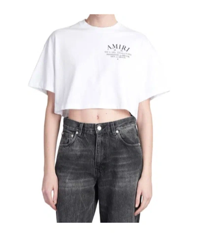 Amiri Arts District T-shirt In White