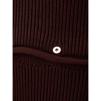 Bottega Veneta Elegant Viscose Brown Suit For Sophisticated Style In Brown