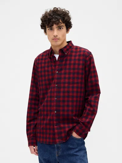 Gap Factory Oxford Shirt In Standard Fit In Multi