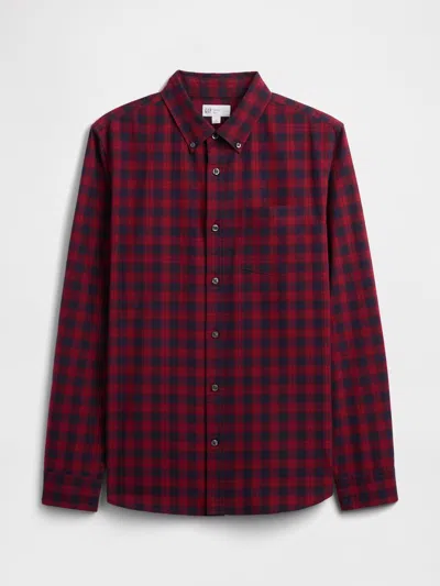 Gap Factory Oxford Shirt In Standard Fit In Multi