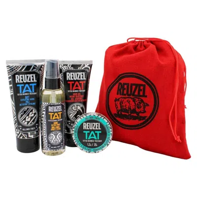 Reuzel Tattoo Advanced Treatment Collection - Buff, Shine, Hydrabalm, & Vivid Gel In Multi