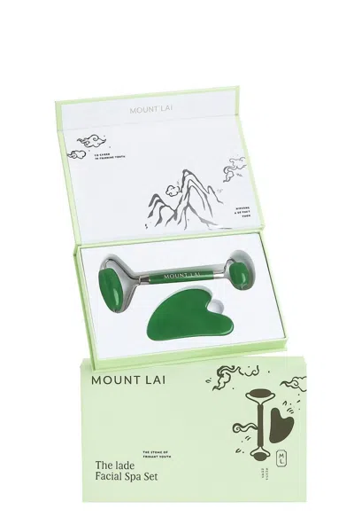 Mount Lai The Jade Facial Spa Set In Green