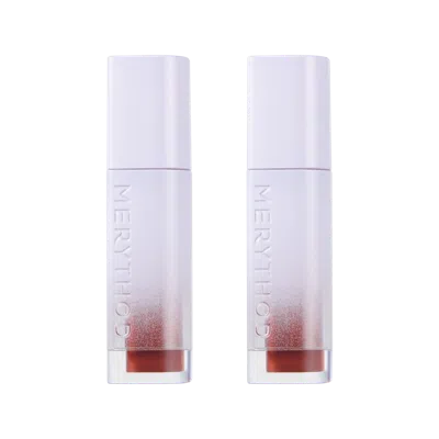 Merythod Dewy Jelly Lip 2-pack - Sienna In Transparent