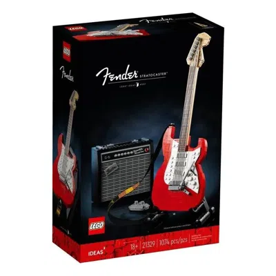 Lego Ideas Fender Stratocaster Set Red/black In Multi