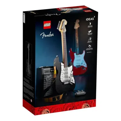 Lego Ideas Fender Stratocaster Set Red/black In Multi