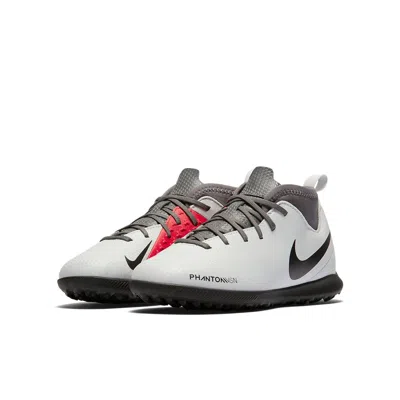 Nike (ps)  Phantom Vision Club Df Tf Turf 'grey Black White' In Gray