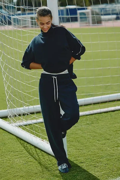 Varley Wide-leg Sweatpants In Blue