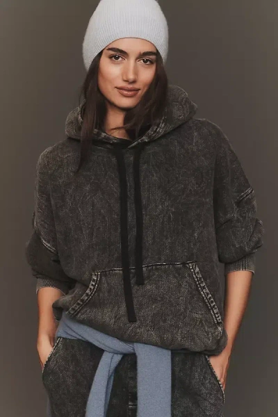 Electric & Rose Taylor Hooded Sweatshirt In Black