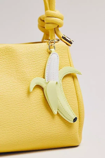 Stoney Clover Lane Banana Bag Charm In Yellow