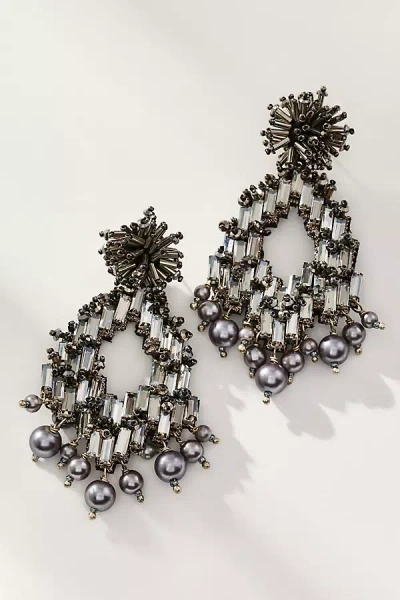 Suzanna Dai Alexandra Hoop Earrings In Metallic