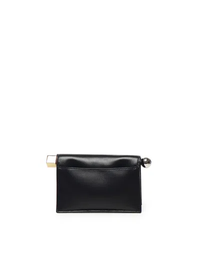 Jacquemus La Pochette Rond Carre Bag In Black