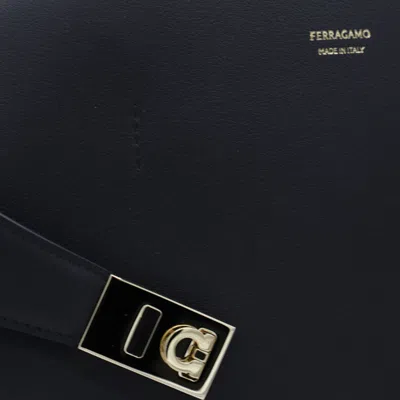 Ferragamo Bags Blacks And Greys In Black