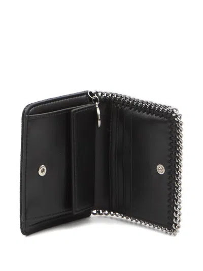 Stella Mccartney Falabella Bifold Wallet In Black
