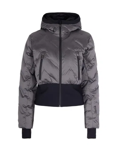 Rh+ Giubbino Calipso Ii Crop W Silver In Gray