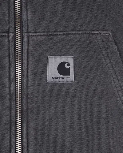Carhartt Felpa W' Hooded Torion Black/grind Washed In Black