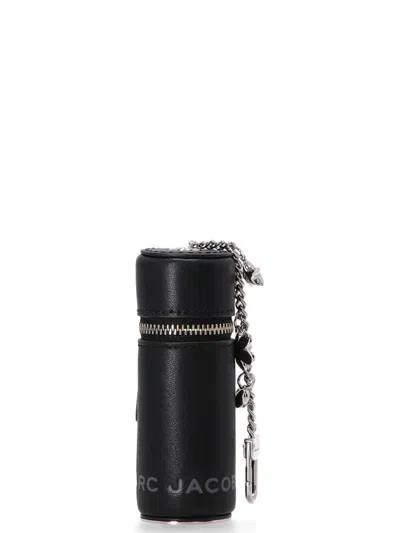 Marc Jacobs Black The Lipstick Case Bag Charm In Black