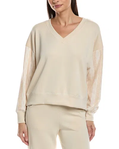 Ariella Scuba Sweatshirt In Neutral