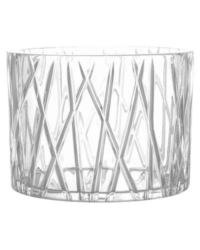 Orrefors Kosta Boda Handmade City Bowl In Transparent