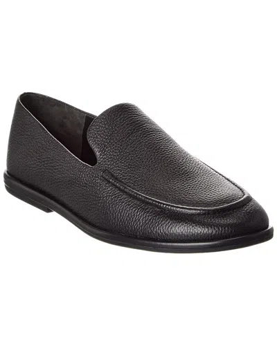 Vince Hann Leather Loafer In Black
